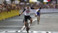 Tour de France: Adam Yates beats twin brother to opening stage win and yellow jersey