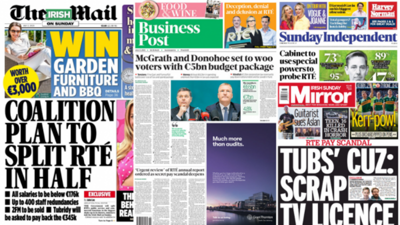 What the papers say: Sunday's front pages
