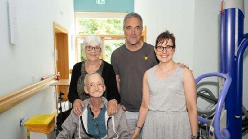 James Nesbitt praises 'amazing' work of charity after visiting Belfast hospice