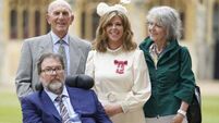 Kate Garraway reflects on ‘extraordinary day’ collecting MBE with husband
