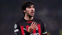 Newcastle complete signing of Italy midfielder Sandro Tonali from AC Milan