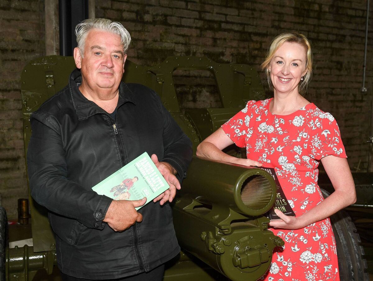 Authors Cónal Creedon and Michelle Dunne at the launch of the Spike Island Literary Festival due to take place on the island from August 18-20. The festival is supported by Cork County Council. Picture: David Keane. Authors Cónal Creedon and Michelle Dunne at the launch of the Spike Island Literary Festival due to take place on the island from August 18-20. The festival is supported by Cork County Council. Picture: David Keane.