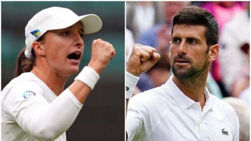 Wimbledon day one: Top seeds Iga Swiatek and Novak Djokovic ease to victory