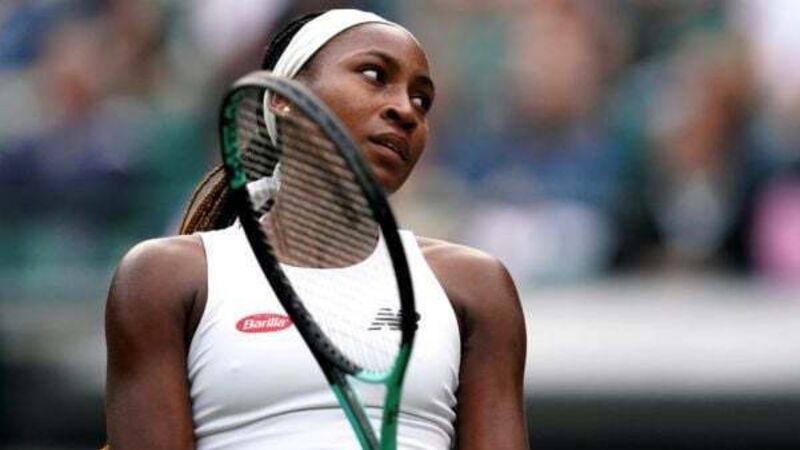 Coco Gauff exits Wimbledon at first hurdle after defeat to Sofia Kenin