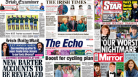 What the papers say: Wednesday's front pages