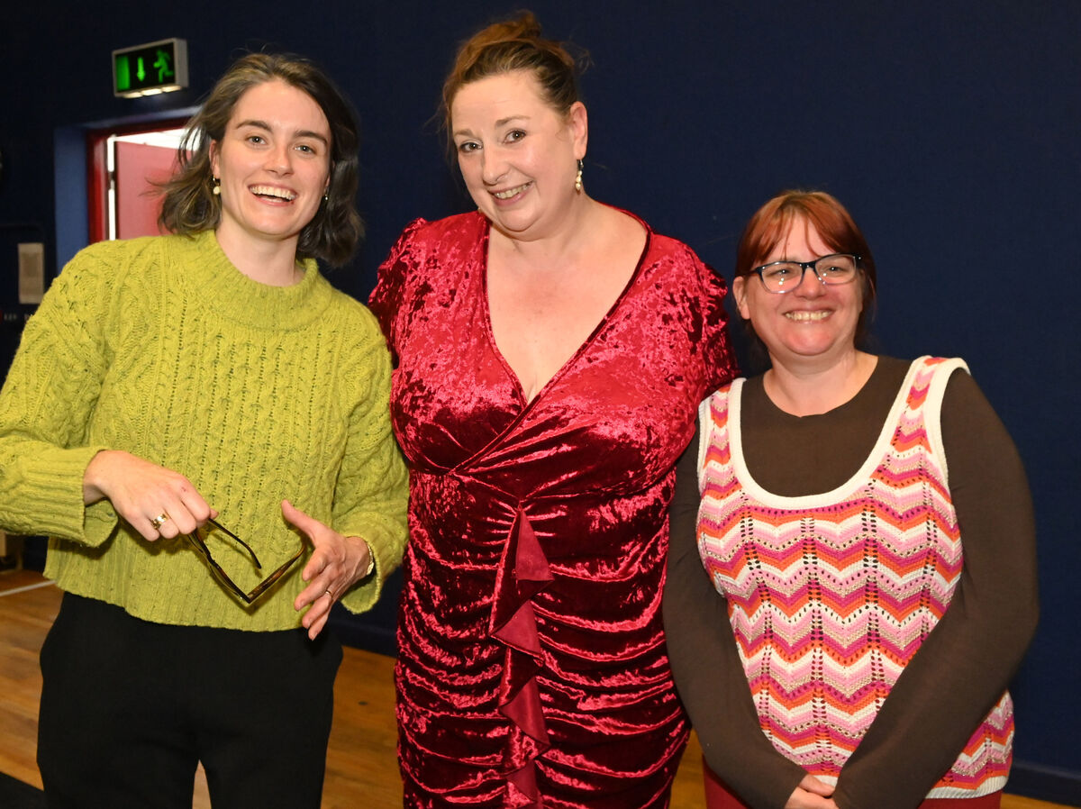 Sophie Hutchinson, graduate with Yvonne Coughlan, chairperson of Dance Cork Firkin Crane and Andrea Stapleton, Firkin Crane at the presentation of certificates in pilot year one of Inclusive Dance Cork at the Firkin Crane. Picture: Eddie O'Hare