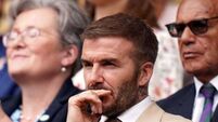 David Beckham and Bear Grylls among stars at day three of Wimbledon