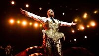 Sam Smith returns to the stage following several weeks of enforced vocal rest