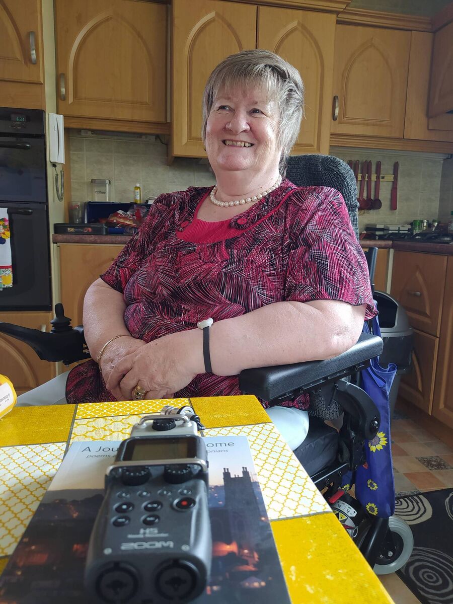 Evelyn Wainwright, who contributed to Catching Stories, an exhibition which will run in University College Cork’s Boole Library until 16 July.