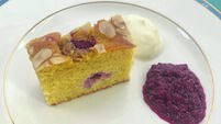 Recipe: Orange and Raspberry Almond Cake