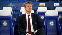 Edwin van der Sar’s condition ‘stable but still concerning’ after brain bleed