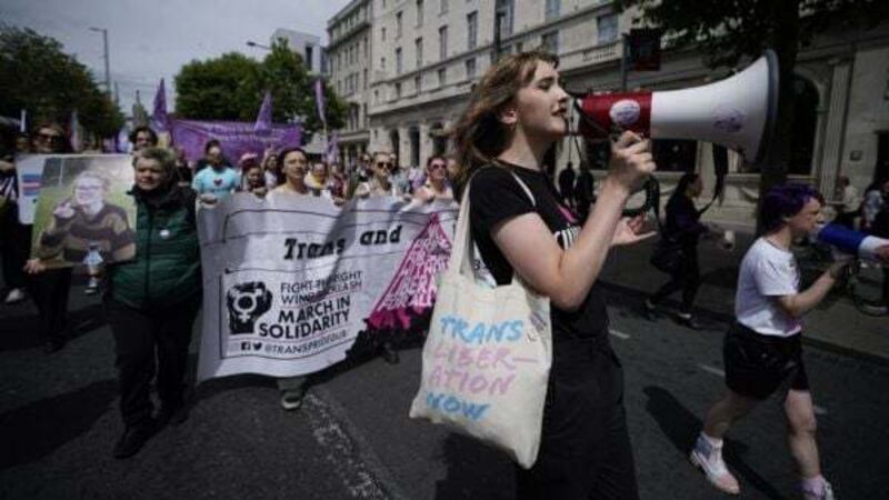 Demonstration calls for respect and reform for trans and intersex community Demonstration calls for respect and reform for trans and intersex community