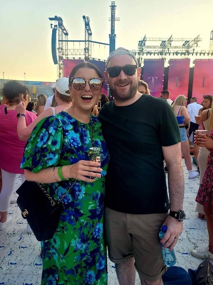 Nicholas O' Keeffe and Lisa McLaughlin enjoying each other's company at the concert. The married couple first met in 2004 and feature in this week's How I Met My Partner Nicholas O' Keeffe and Lisa McLaughlin enjoying each other's company at the concert. The married couple first met in 2004 and feature in this week's How I Met My Partner