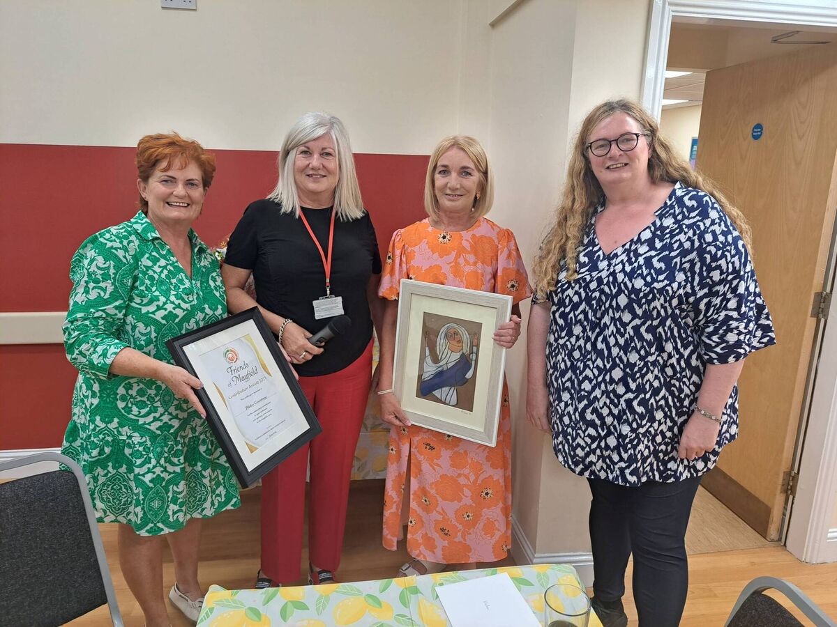 At the presentation to Garda Helen Courtney, second right, were: Patricia Cotter, Cork City Partnership; Majella Gould, Community Warden Cork City Council, and Rosella Sheehan, Newbury House.Pic: Derek Connolly At the presentation to Garda Helen Courtney, second right, were: Patricia Cotter, Cork City Partnership; Majella Gould, Community Warden Cork City Council, and Rosella Sheehan, Newbury House.Pic: Derek Connolly