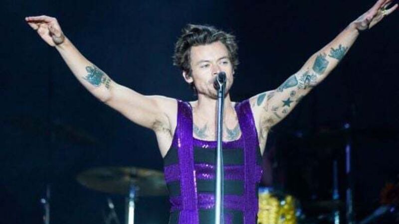 Harry Styles hit in face with object during Vienna show