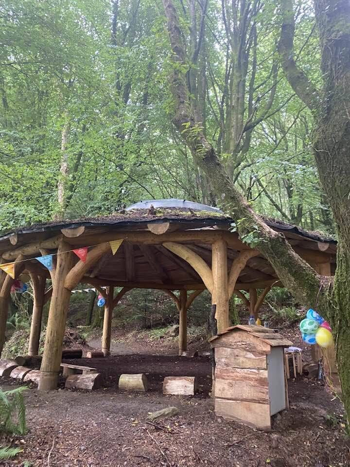 The new outdoor classroom in Kilbrittain.