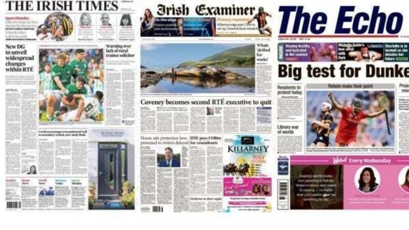 What the papers say: Monday's front pages