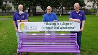 Friendship bench the first of its kind in Cork