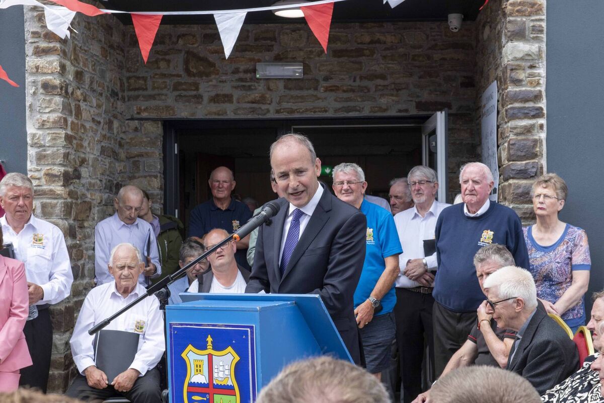 An Tánaiste Micheál Martin, TD speaking at the opening ceremony. Pic : Brian Lougheed An Tánaiste Micheál Martin, TD speaking at the opening ceremony. Pic : Brian Lougheed