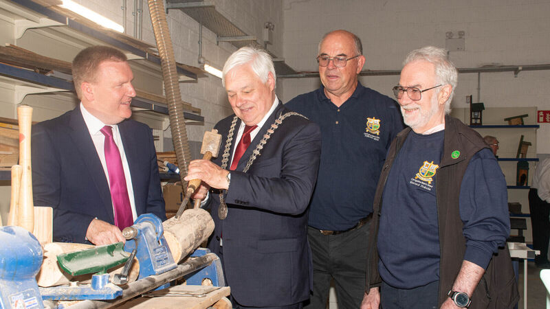 Carrigaline enjoys long awaited opening of men's shed