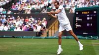 Daniil Medvedev sails past injured Jiri Lehecka into Wimbledon quarter-finals