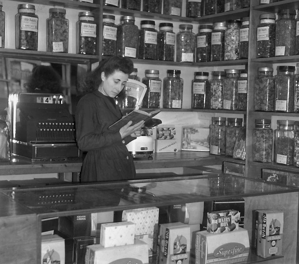 A Dublin confectioner’s shop in 1946, offering a wide range of goods available to the sweet of tooth. Here, reader Dermot Knowles reels off his memories of them and their prices. Picture: J. Merriman/Keystone Features/Getty Images) A Dublin confectioner’s shop in 1946, offering a wide range of goods available to the sweet of tooth. Here, reader Dermot Knowles reels off his memories of them and their prices. Picture: J. Merriman/Keystone Features/Getty Images)