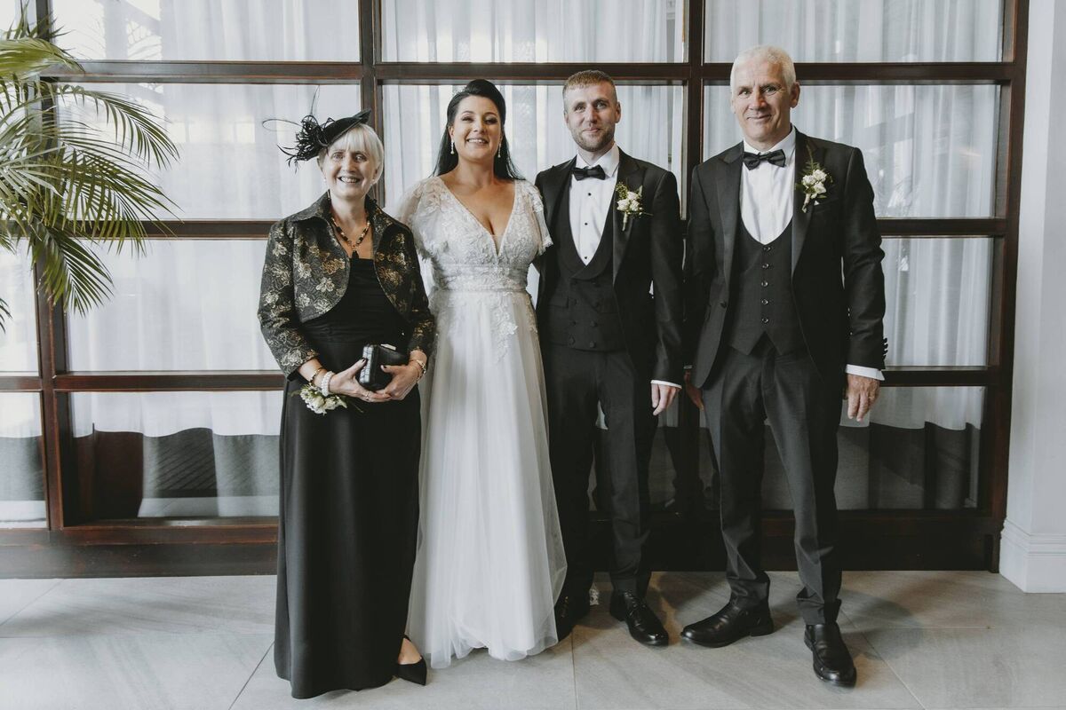 Melissa Kelly and Kevin McCarthy with Kevin's parents, Marie and Francis McCarthy. Melissa Kelly and Kevin McCarthy with Kevin's parents, Marie and Francis McCarthy.