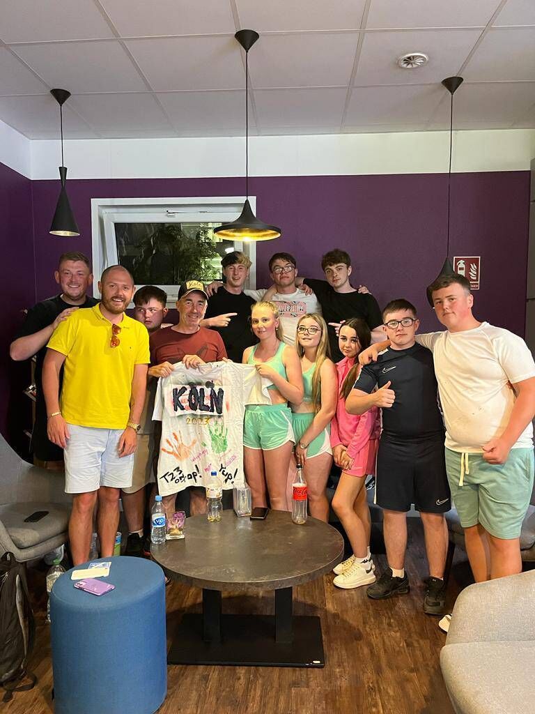 Ten young people from Knocknaheeny went to Cologne, Germany as part of an exchange. Ten young people from Knocknaheeny went to Cologne, Germany as part of an exchange.