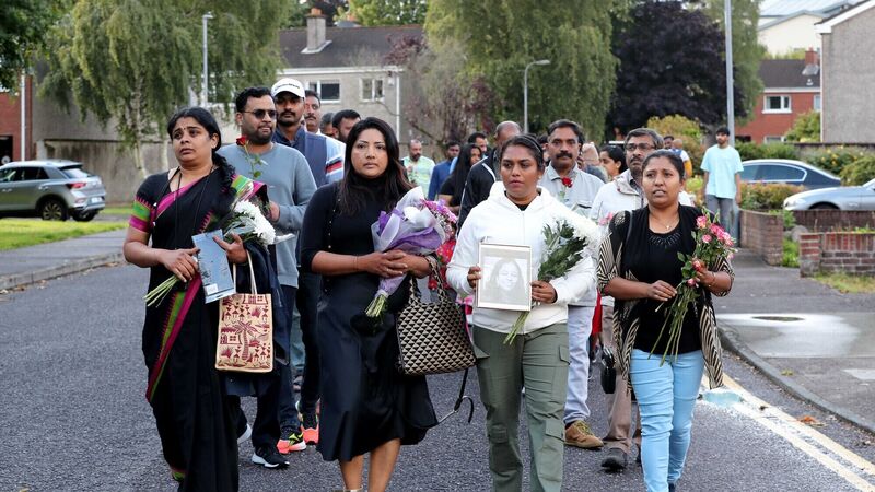 Dozens turn out for Cork vigil for stabbing victim Deepa Dinamani Dozens turn out for Cork vigil for stabbing victim Deepa Dinamani