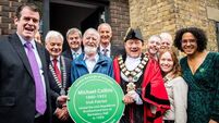 Plaque dedicated to Michael Collins unveiled in London