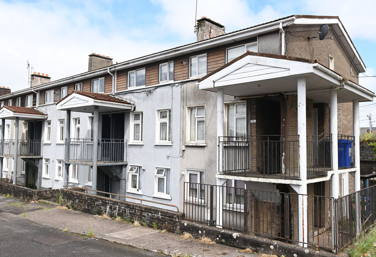 Cork City Council-owned properties on St Finbarr's Road. Pic: Larry Cummins - Donal O'Keeffe story for The Echo. Cork City Council-owned properties on St Finbarr's Road. Pic: Larry Cummins - Donal O'Keeffe story for The Echo.