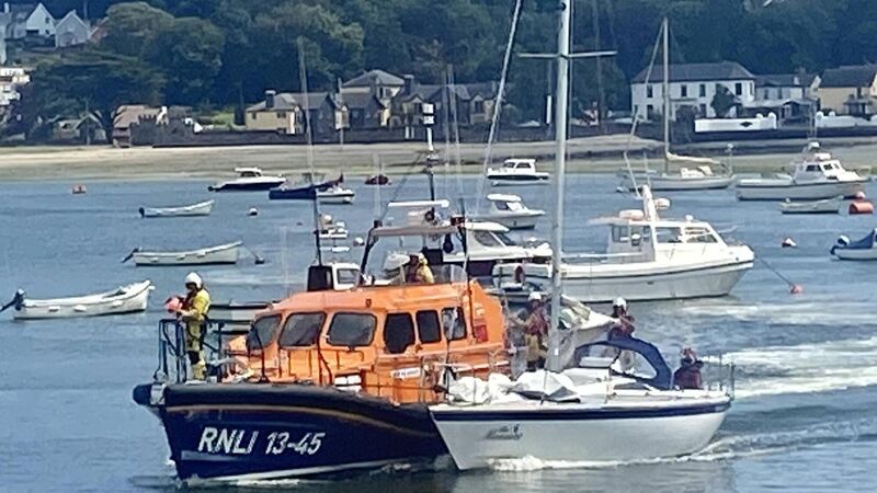 Yacht tragedy averted in the first rescue of its kind for Courtmacsherry RNLI  Yacht tragedy averted in the first rescue of its kind for Courtmacsherry RNLI