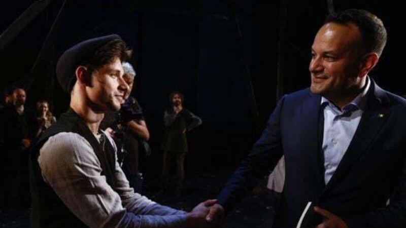 Leo Varadkar meets Ukrainian actor in Kyiv after Dublin assault Leo Varadkar meets Ukrainian actor in Kyiv after Dublin assault