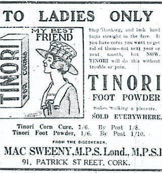 Ad in the Echo on July 21, 1923 Ad in the Echo on July 21, 1923