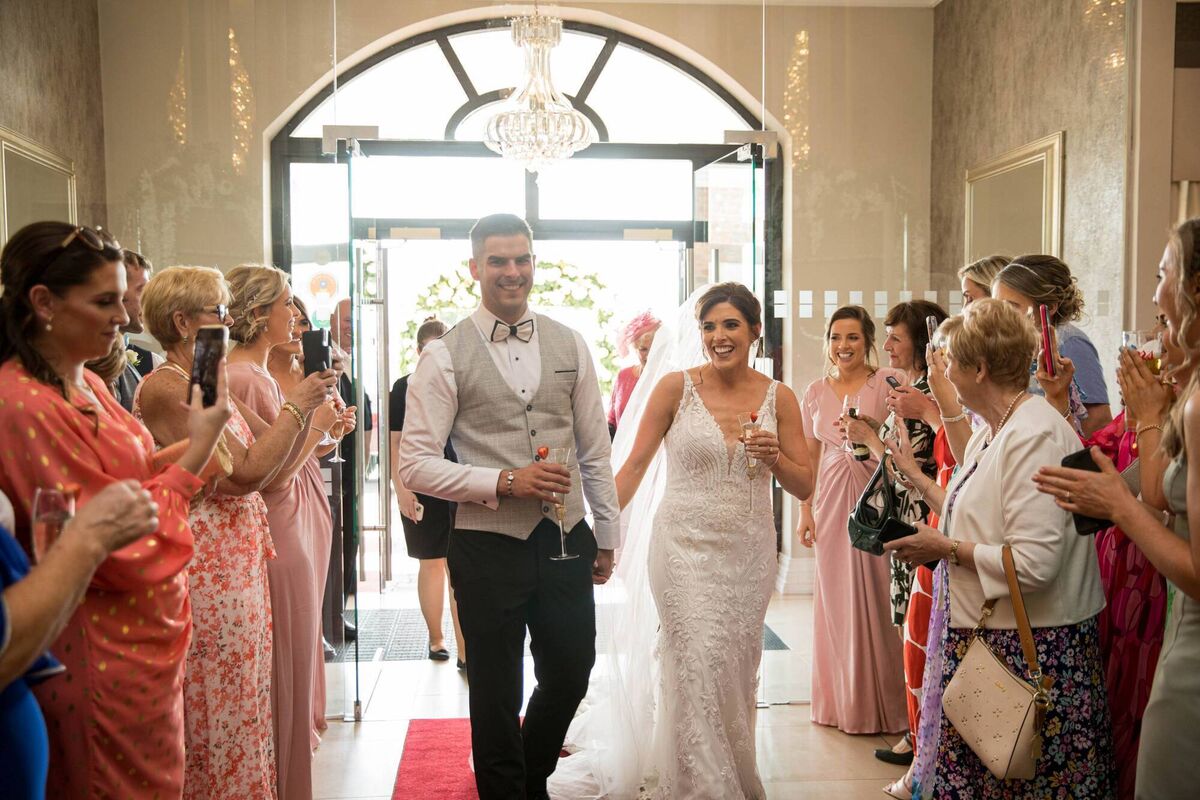 The couple were married at St John the Baptist Church in Rusheen, by Fr Joe O’Mahony.