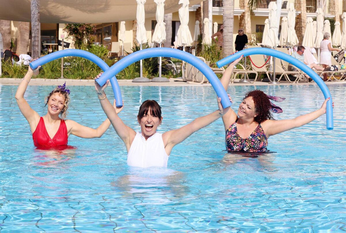Davina McCall on holiday with TUI Blue. Davina McCall on holiday with TUI Blue.