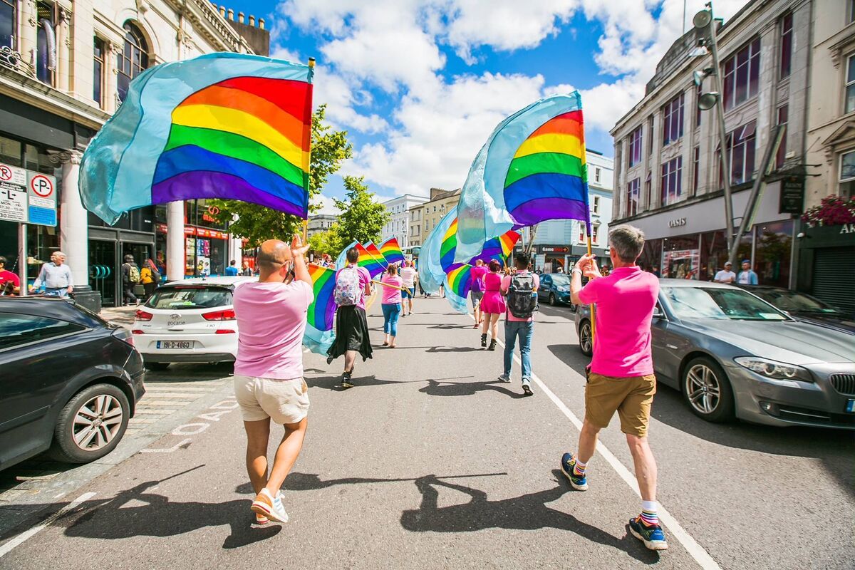 Cork Pride Parade. Picture: Peter Pietrzak
