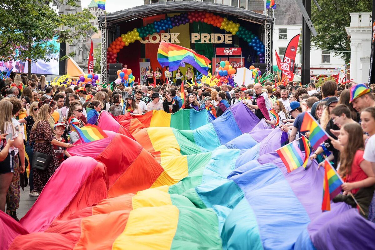 Cork Pride Parade. Picture: Peter Pietrzak
                    