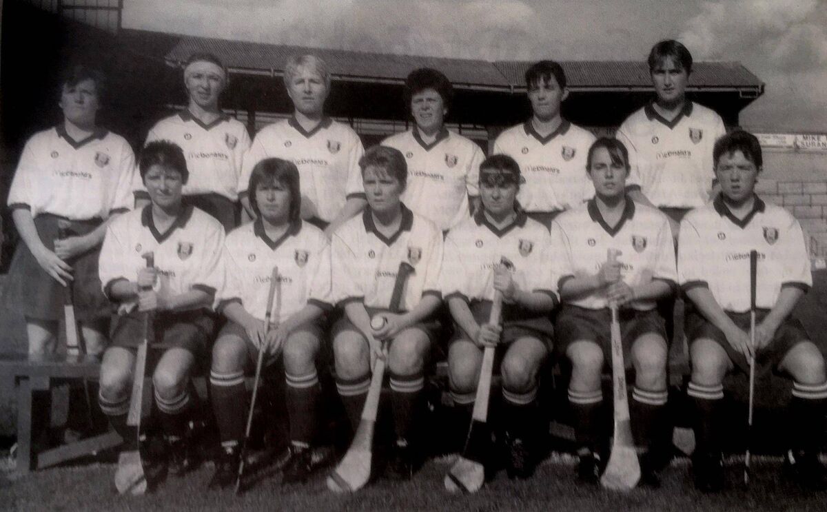 The Cork camogie team which won the 1993 All-Ireland final in Croke Park. The Cork camogie team which won the 1993 All-Ireland final in Croke Park.