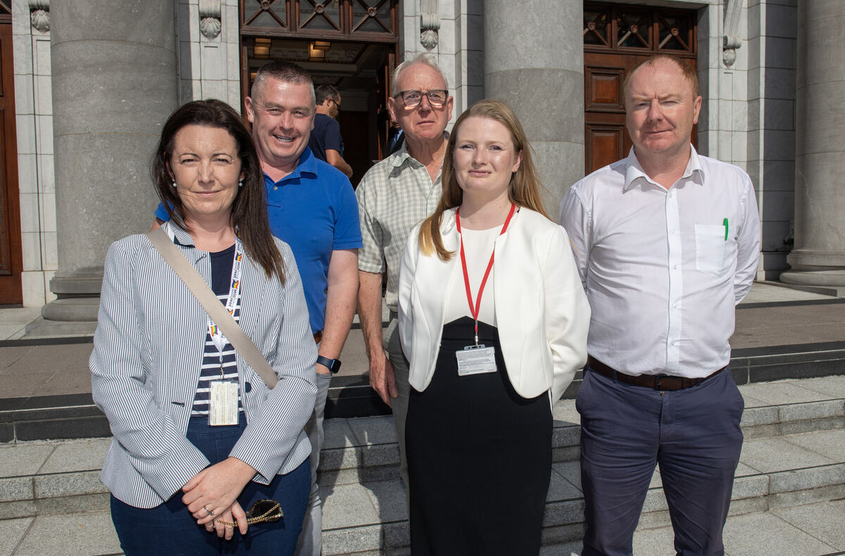 Cork City Councillors Fiona Kerins, Kenneth Collins, Ted Tynan, Lorna Bogue and Mick Nugent who met with Cork City Firefighters at the City Hall, Cork, prior to a meeting to compel the council executive to reopen the station in Ballincollig. Cork. Picture: Dan Linehan Cork City Councillors Fiona Kerins, Kenneth Collins, Ted Tynan, Lorna Bogue and Mick Nugent who met with Cork City Firefighters at the City Hall, Cork, prior to a meeting to compel the council executive to reopen the station in Ballincollig. Cork. Picture: Dan Linehan