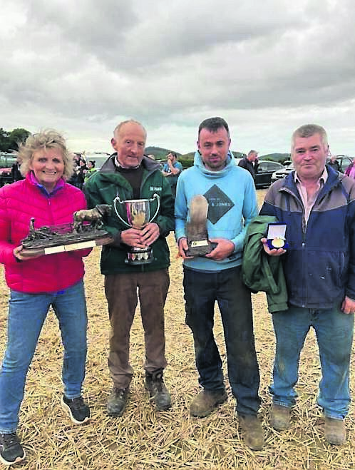 Zwena McCullough (left) at the National Ploughing Championships in 2021.