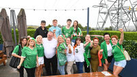 PICS: Denise O'Sullivan's family and friends out in force to cheer on The Girls in Green 