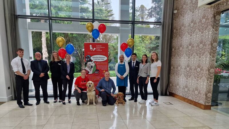 Cork hotel back charity walk on International Assistance Dog Day