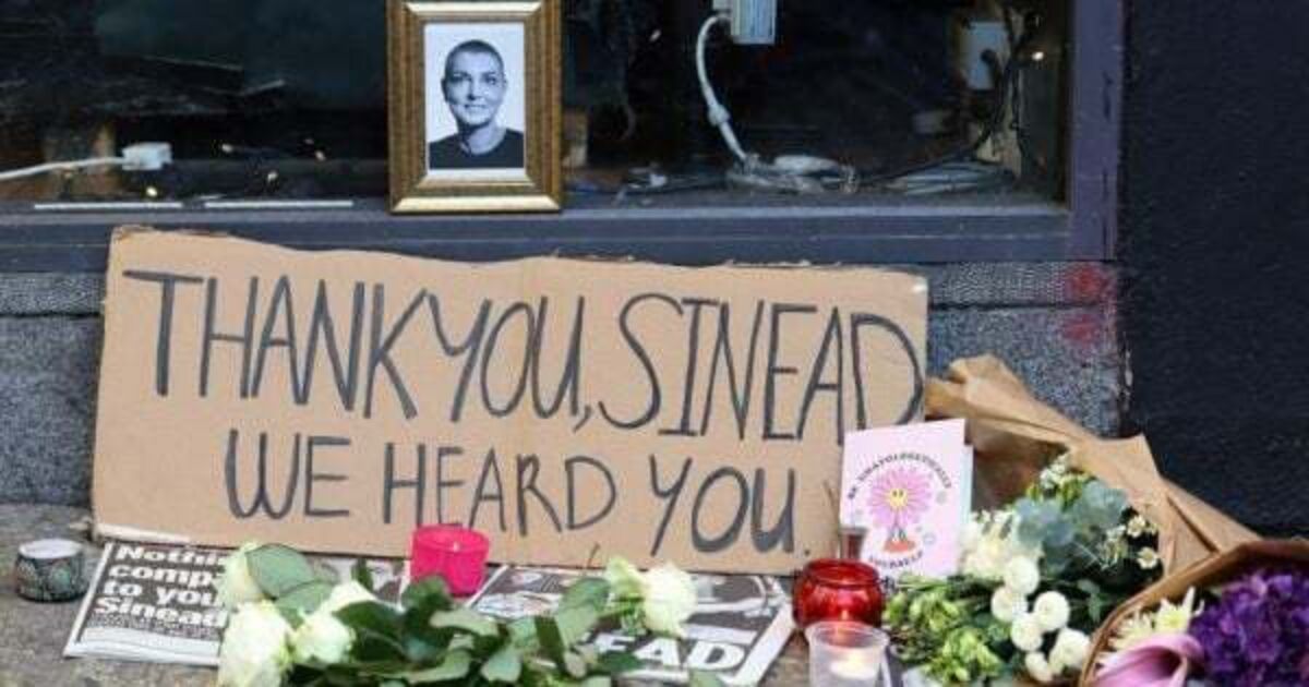 Vigil held for Sinéad O'Connor as dozens pay tribute to 'beautiful soul' - Vimarsana News