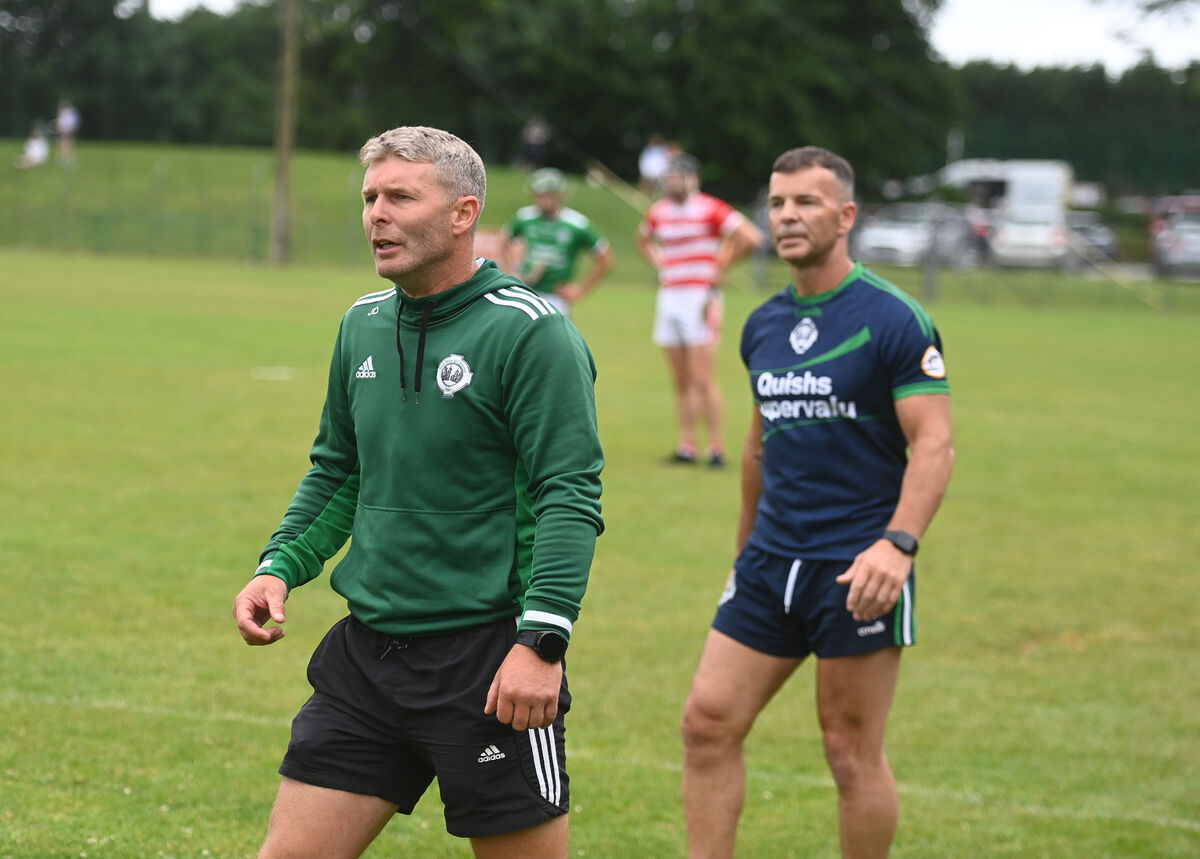 Can the Dwyer brothers Johnny and Danny guide Ballincollig to the senior ranks this season? Pic: Larry Cummins