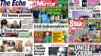 What the papers say: Saturday's front pages