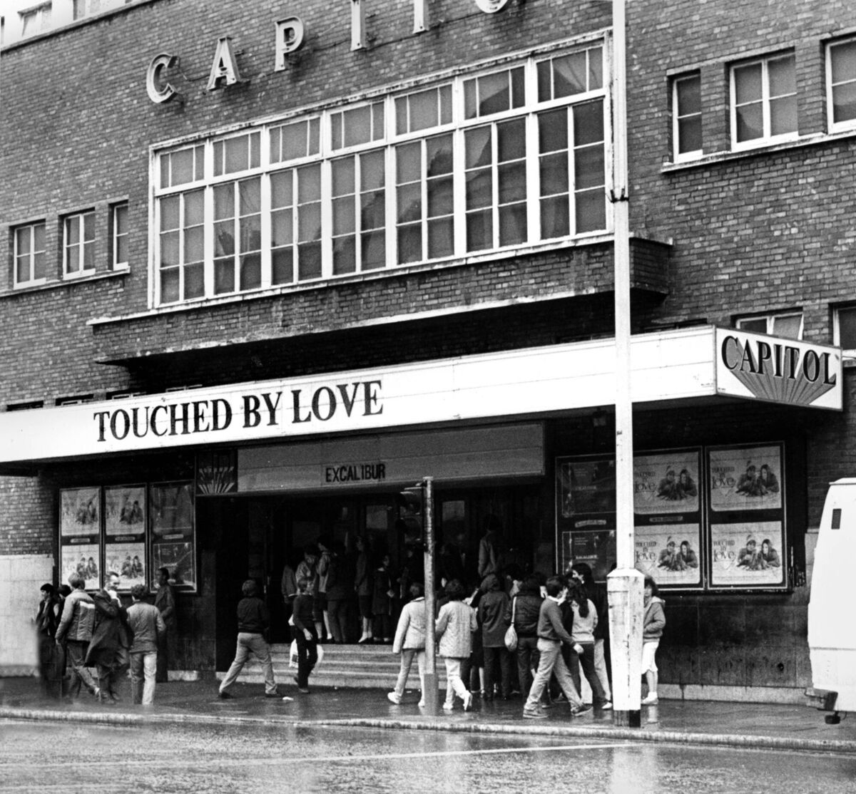 The Capitol Cinema on Grand Parade pictured in 1981. The Capitol Cinema on Grand Parade pictured in 1981.