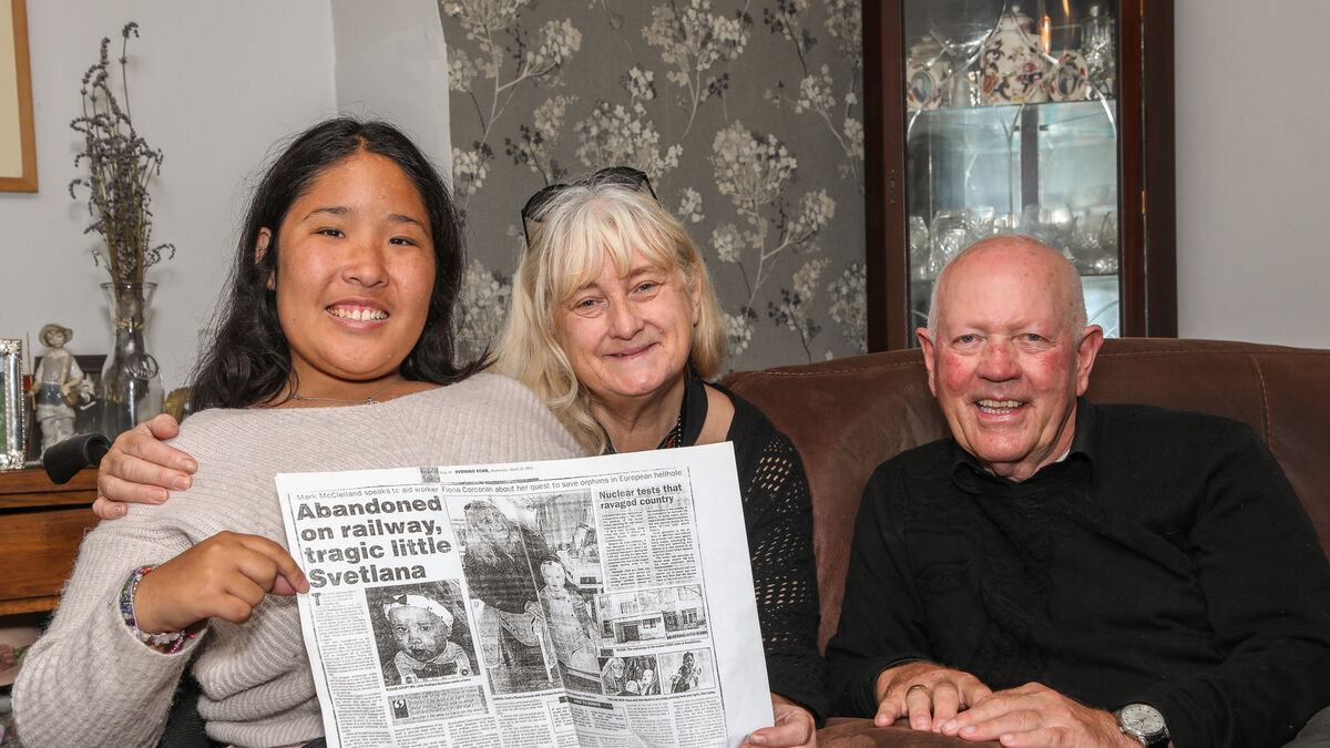 'All of a sudden she was in my arms': Cork family recall Echo article that led to Aimee's adoption from Kazakhstan