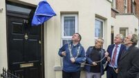 Plaque unveiled at James Connolly’s former home in east Dublin