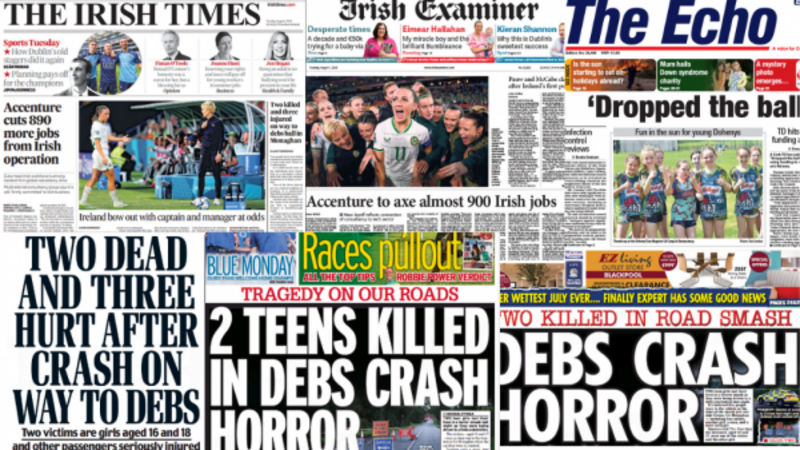 What the papers say: Tuesday's front pages